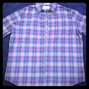 Long sleeve flannel shirt